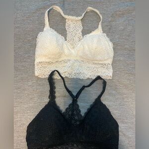 Lace bralettes